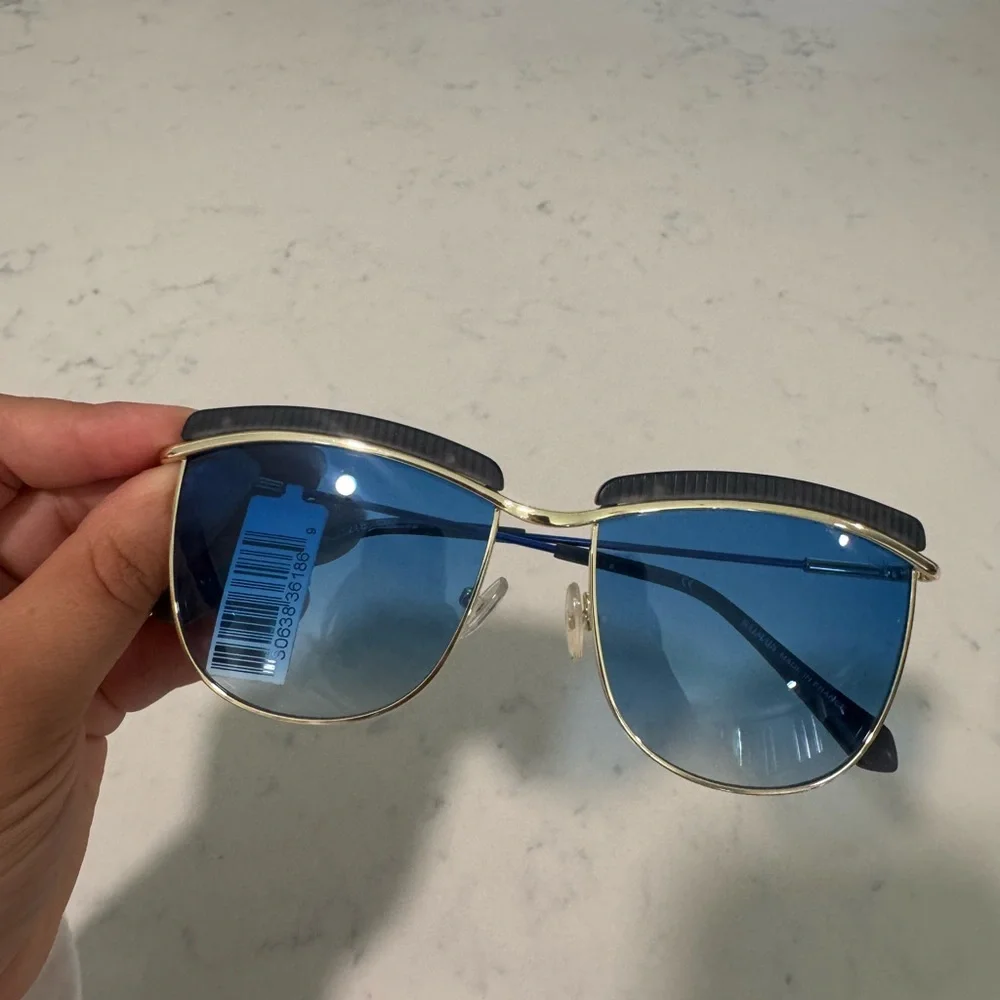 ONE DAY SALE✨ BALMAIN unisex Gold and Blue Sunglasses